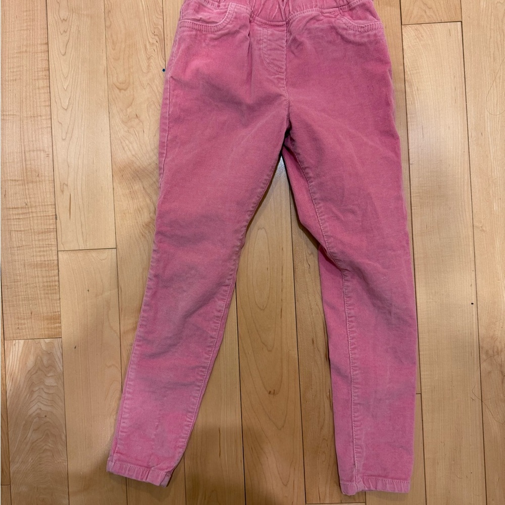 Mini Boden Pink Corduroy leggings size 8